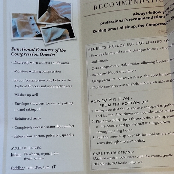 White Compression Onesie - Picture 4 of 5